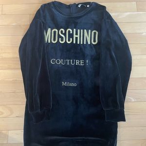 Moschino Dress velvet size 12